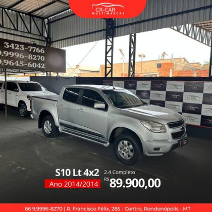 CHEVROLET S10 2.4 LT 4X2 CD 8V FLEX 4P MANUAL